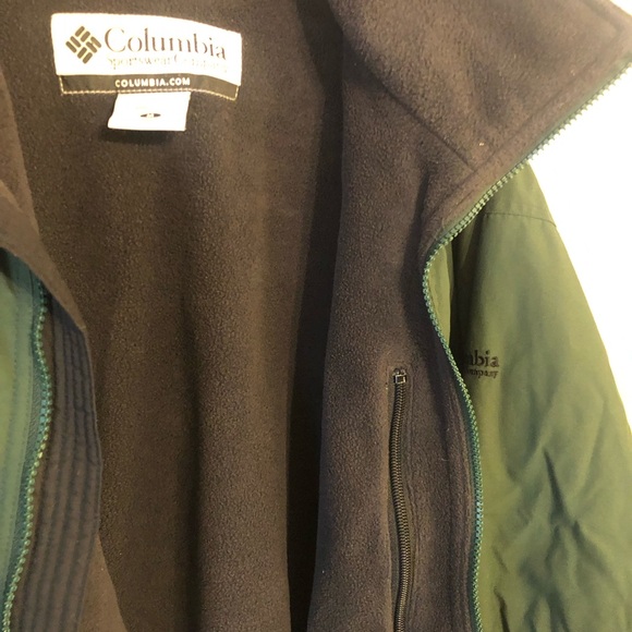 Columbia Men's Green, Fleece lined Jacket, Size M - Picture 3 of 7